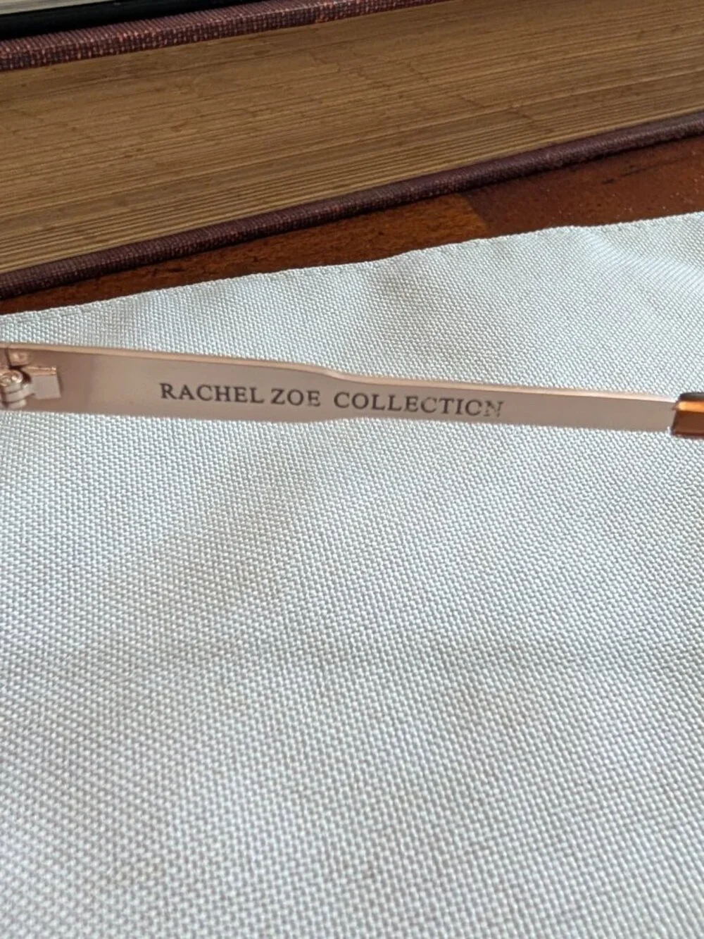 Rachel Zoe RZ Cleo Gold Frame Aviator Sunglasses